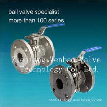 DIN Standard 2-PC Flanged Ball Valve Pn16